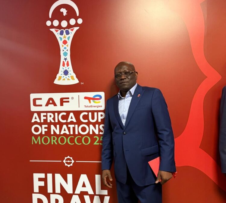 Maroc- Présence de Bouba Sampil au lieu du tirage au sort de la CAN 2025: