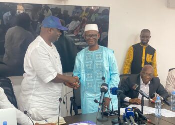 Ministère des sports-Présentation des vœux de nouvel an des Fédés: Les efforts de la FGF reconnus par le ministre Bogola Haba !