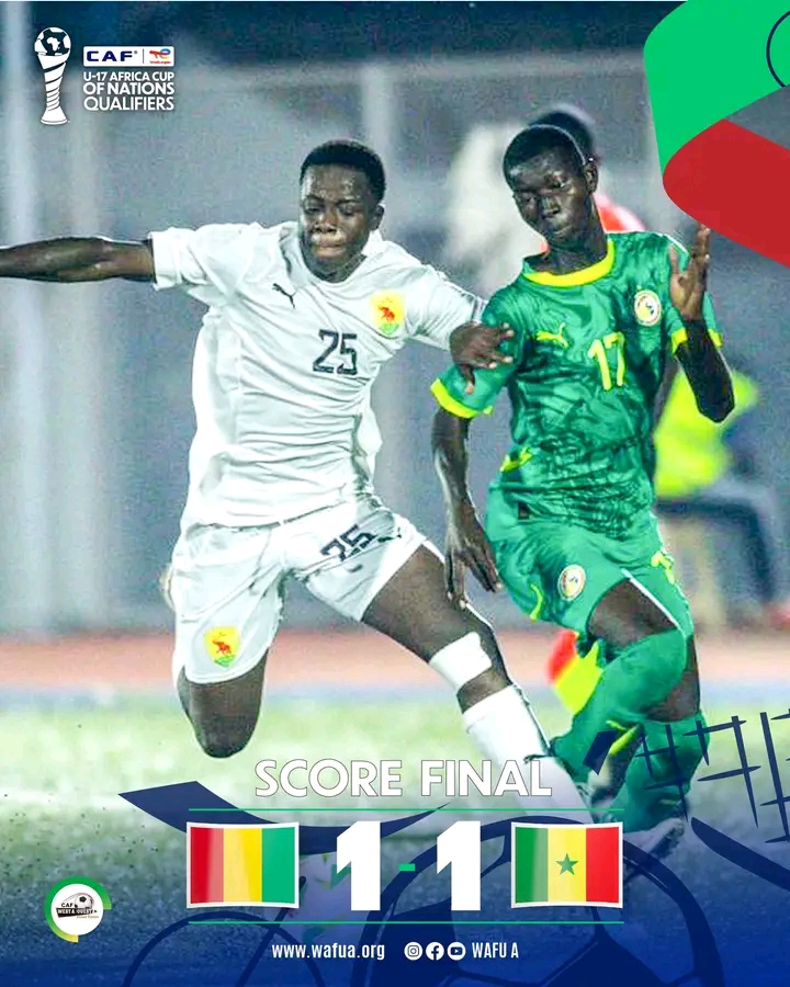 Tournoi UFOA-A U17: Nul inespéré et heureux du Syli face aux Lionceaux!